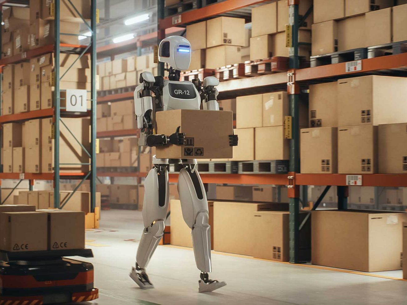 Agentic AI bis zum Jahr 2030: Humanoide Roboter in der Logistik Agentic AI bis zum Jahr 2030: Humanoide Roboter in der Logistik