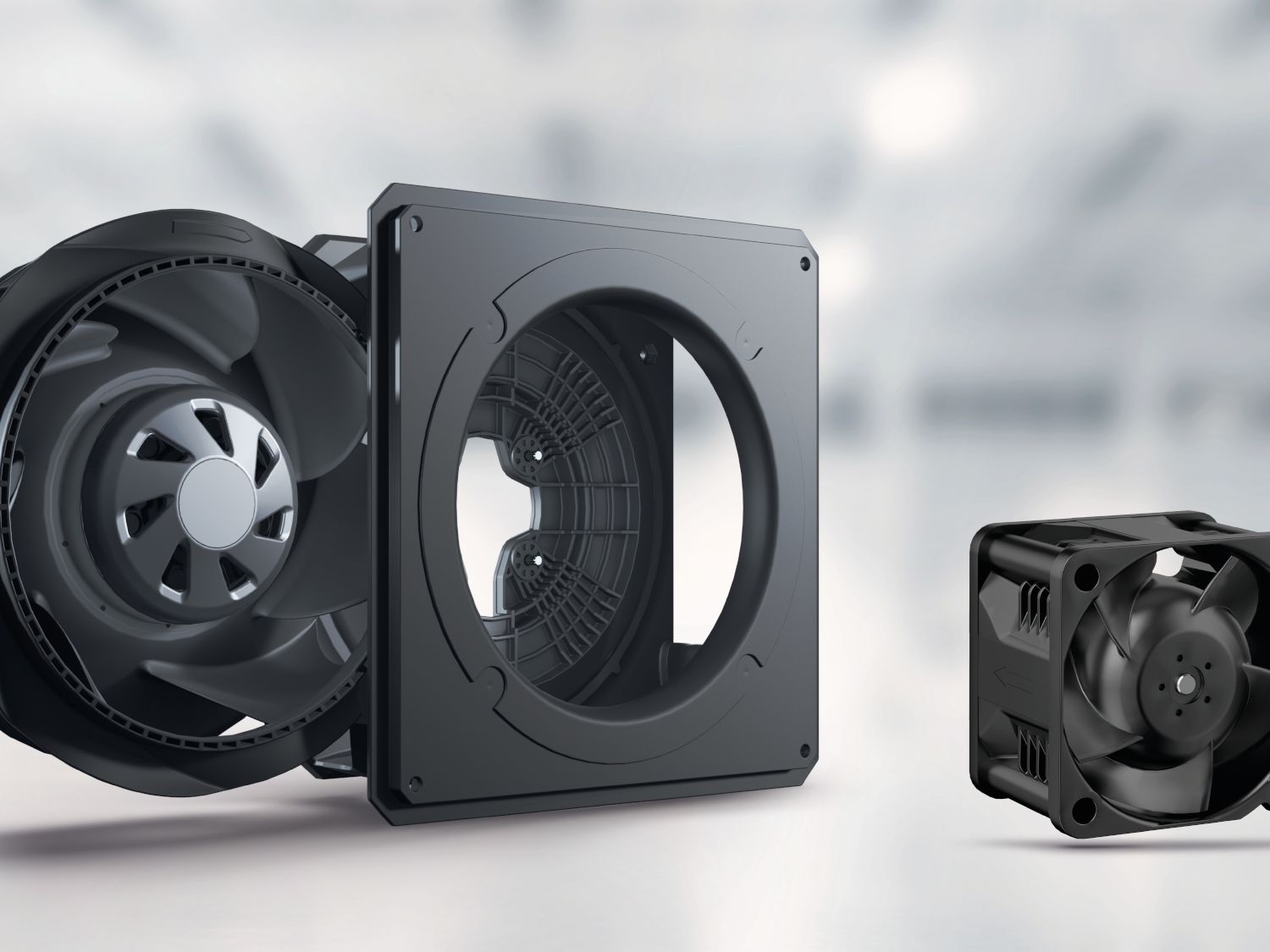 ebm-papst at the SPS: Protection of the power electronics by compact fan ebm-papst at the SPS: Protection of the power electronics by compact fan