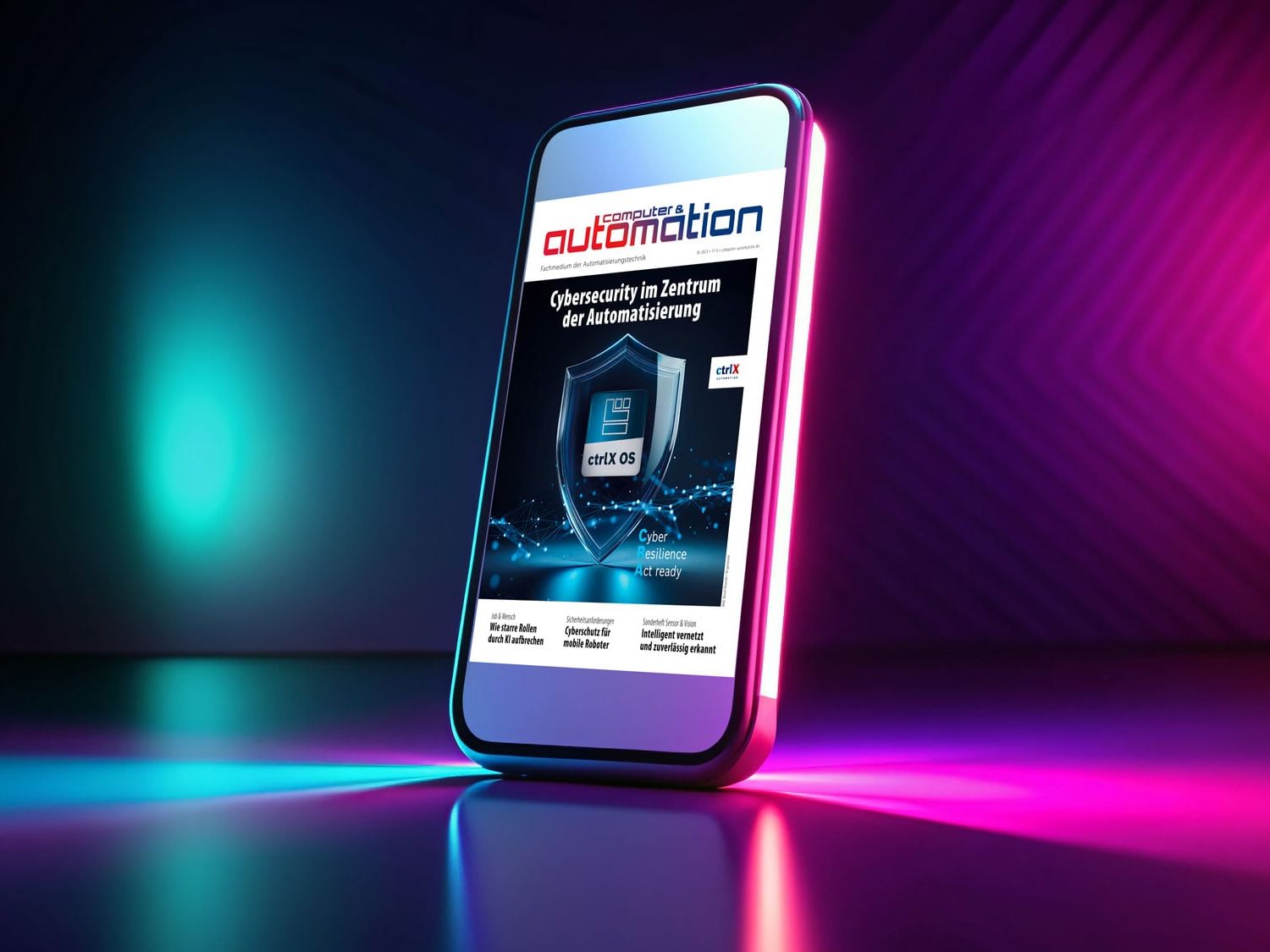 Das E-Paper der Computer&Automation 10-2025: E-Paper: Technologische Trends, transparente KI und smarte Sensoren Das E-Paper der Computer&Automation 10-2025: E-Paper: Technologische Trends, transparente KI und smarte Sensoren