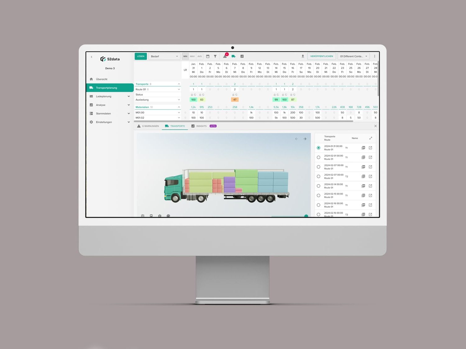 S2data auf der Logimat 2026: Künstliche Intelligenz automatisiert die Transportplanung