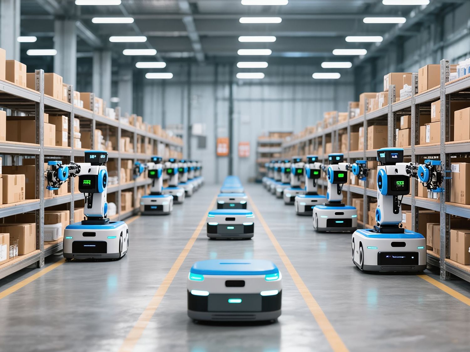 TGW baut Logistikzentrum für dm: 200 Roboter übernehmen Ein- und Auslagerung TGW baut Logistikzentrum für dm: 200 Roboter übernehmen Ein- und Auslagerung