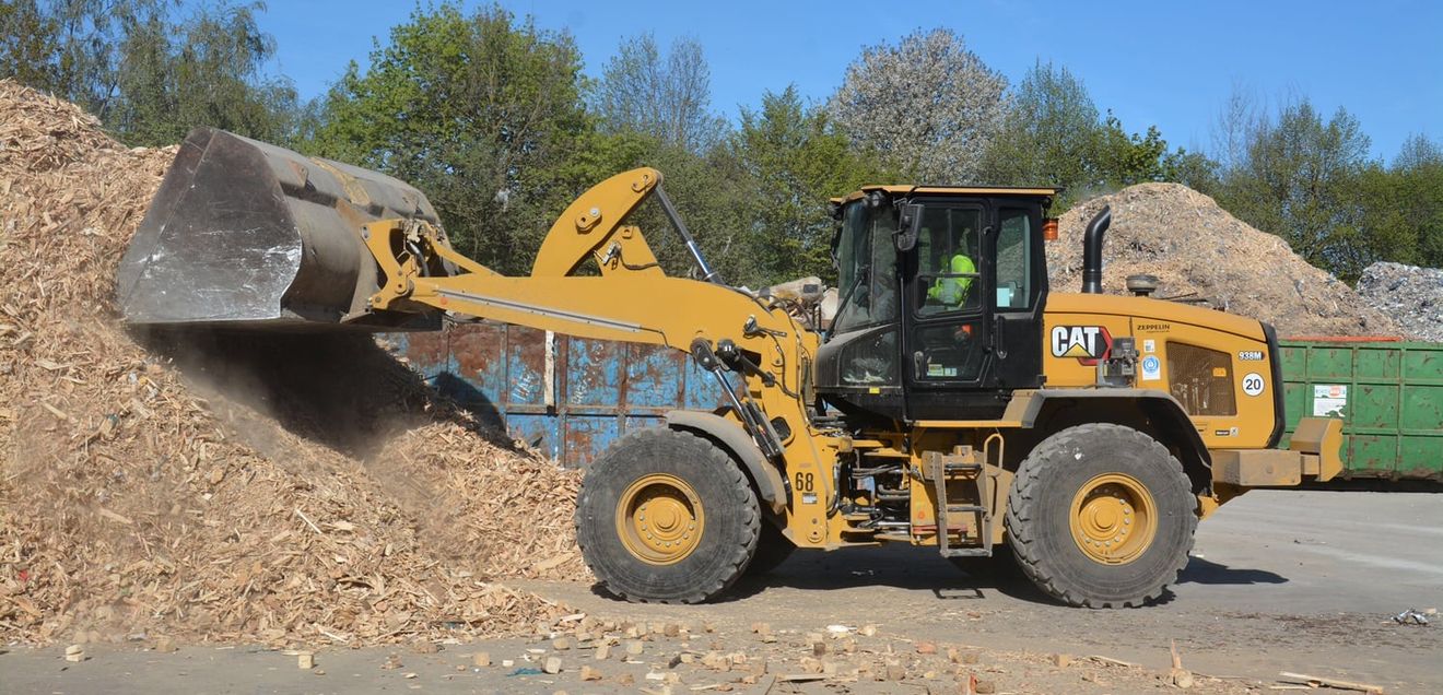 Schenker stärkt die Kreislaufwirtschaft mit leistungsstarker Cat Baumaschinentechnik