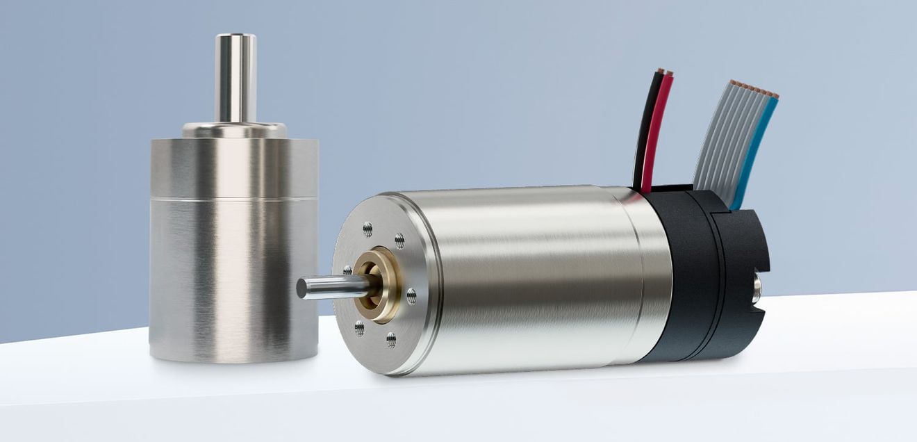 Neue Motoren, Getriebe und Encoder mit Ø 16 mm für das Faulhaber Portfolio