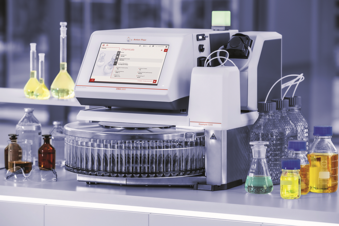Automatisierungslösungen fürs Labor: Probenwechsler für Proben mit niedriger Viskosität Xsample-Serie von Probenwechslern für die automatisierte Handhabung von Proben mit niedriger Viskosität