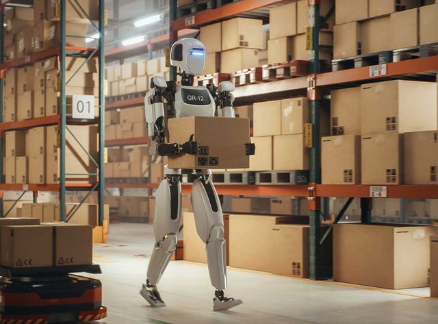 Agentic AI bis zum Jahr 2030: Humanoide Roboter in der Logistik Agentic AI bis zum Jahr 2030: Humanoide Roboter in der Logistik