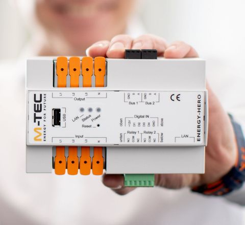 Feed-in meter and energy management: Keeping an eye on energy flows Feed-in meter and energy management: Keeping an eye on energy flows