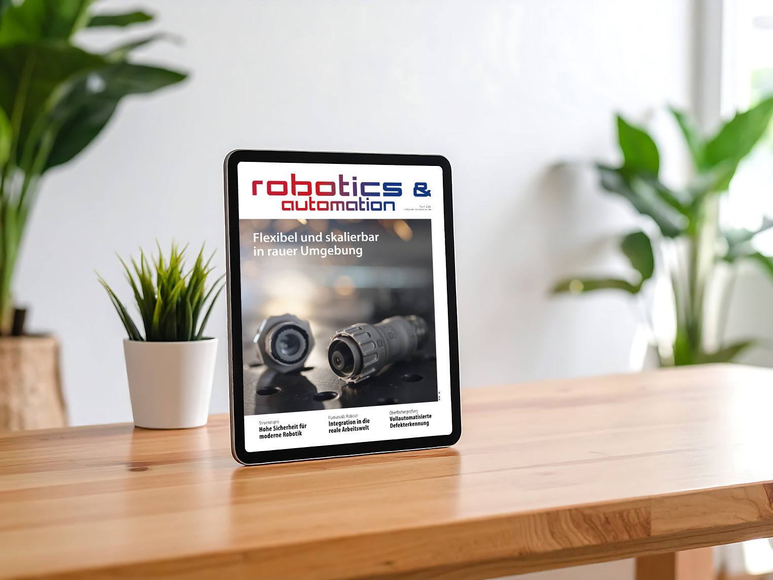 Sonderheft: Das E-Paper Computer&Automation Robotics & Automation Sonderheft: Das E-Paper Computer&Automation Robotics & Automation