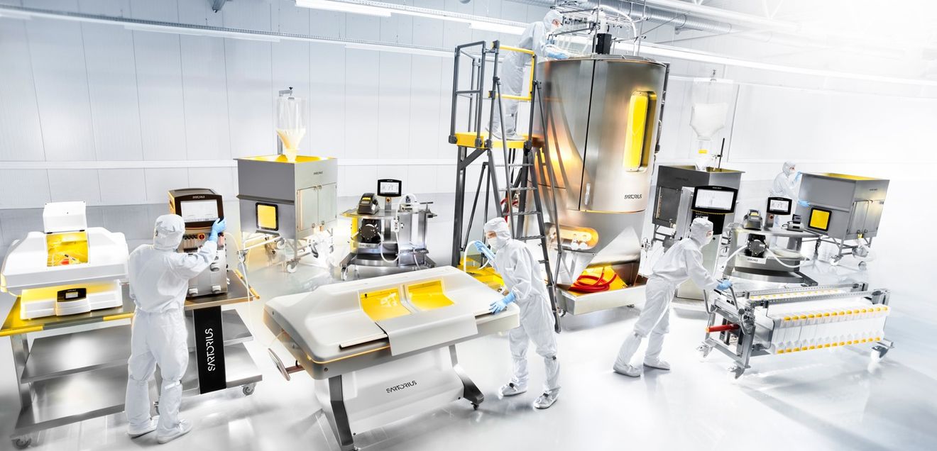 Technologie-Plattform für biopharmazeutischen Prozesse