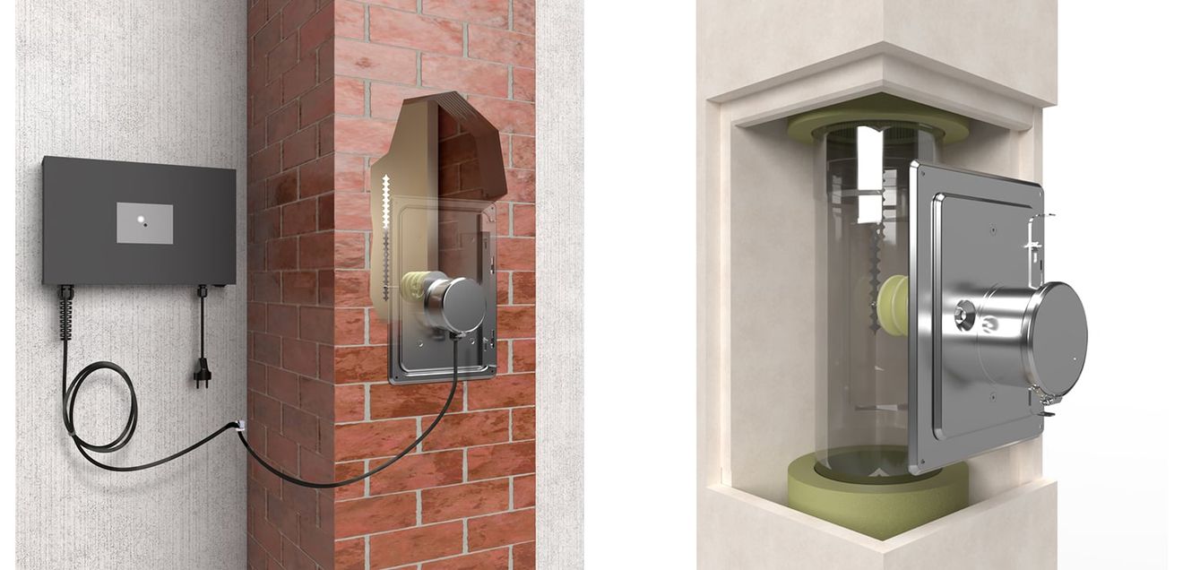 Ideal für die Nachrüstung – der Airjekt 1 Ceramic mit kleinerer Tür Ideal für die Nachrüstung – der Airjekt 1 Ceramic mit kleinerer Tür