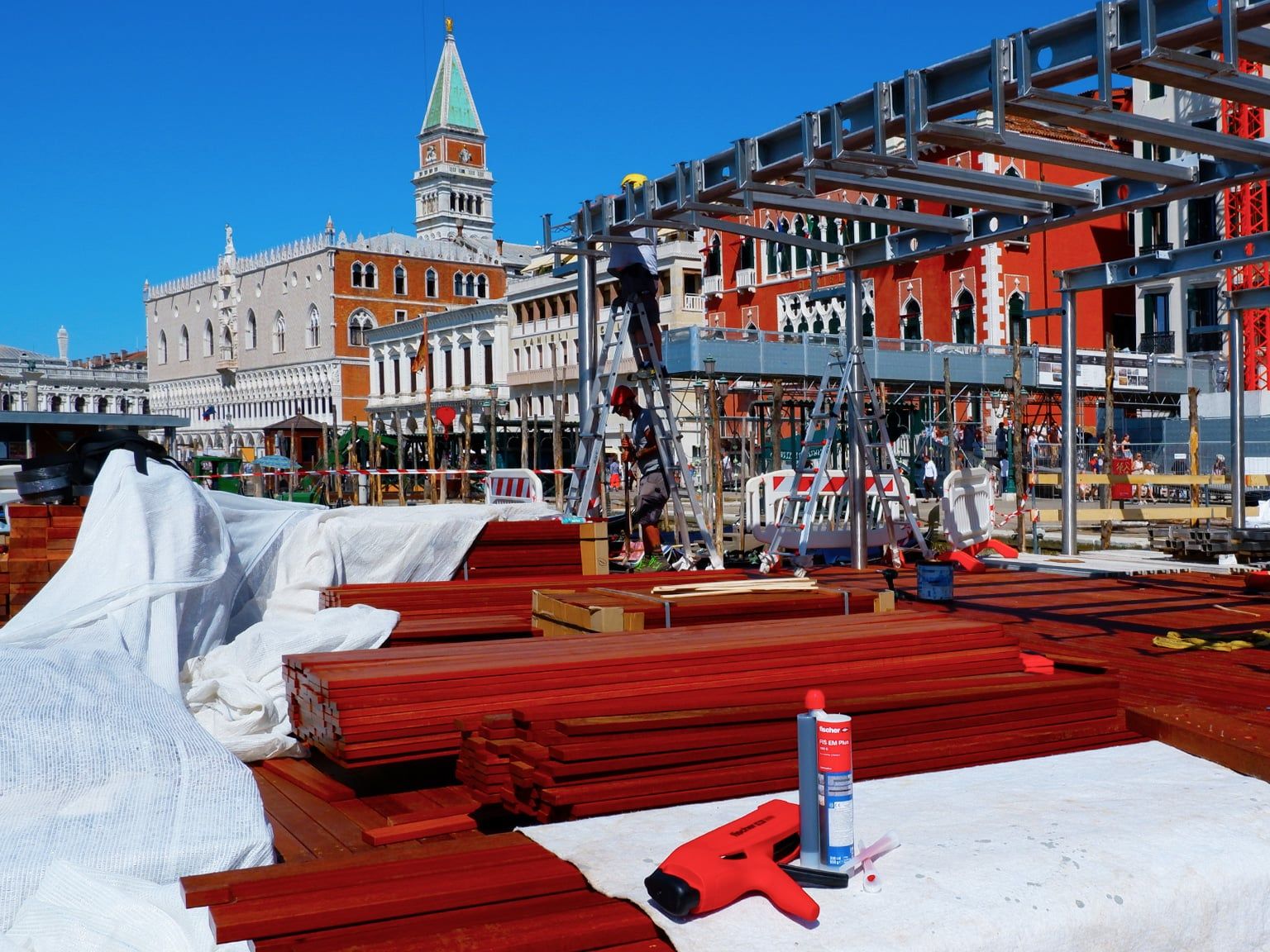fischer trotzt Herausforderungen der venezianischen Lagune