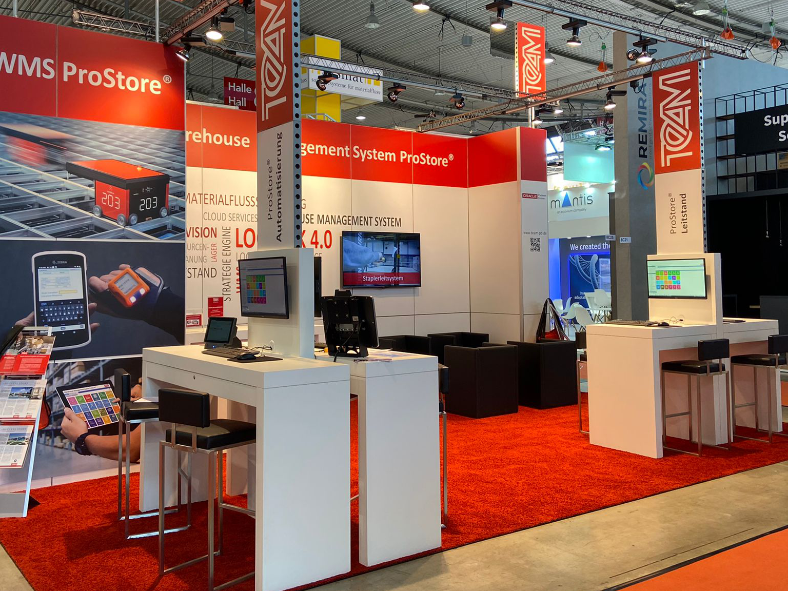 Team auf der Logimat 2026: Lagerintelligenz statt Lagerverwaltung