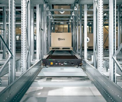 Movu Robotics at the Logimat 2026: Transformation to a 4-way pallet shuttle system Movu Robotics at the Logimat 2026: Transformation to a 4-way pallet shuttle system