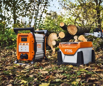 Stihl Powerstation PS 2000 als Akku-Lösung für mobile Energie ohne Steckdose.