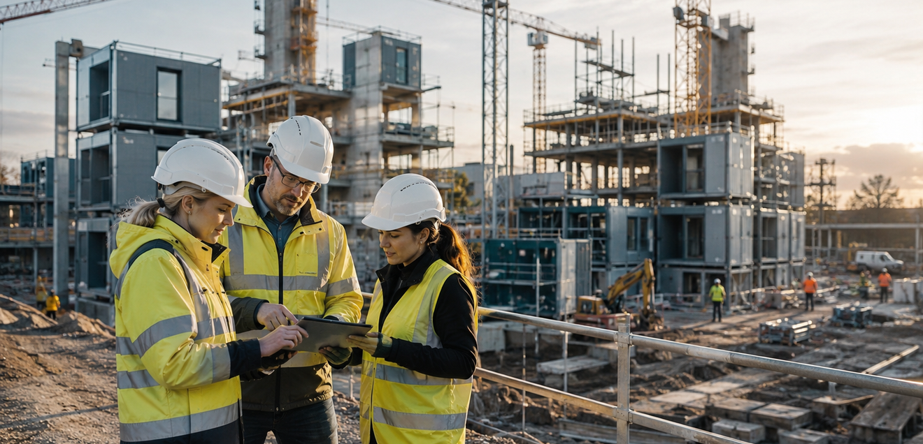 Rising Star 2026 Blick auf eine futuristische Baustelle