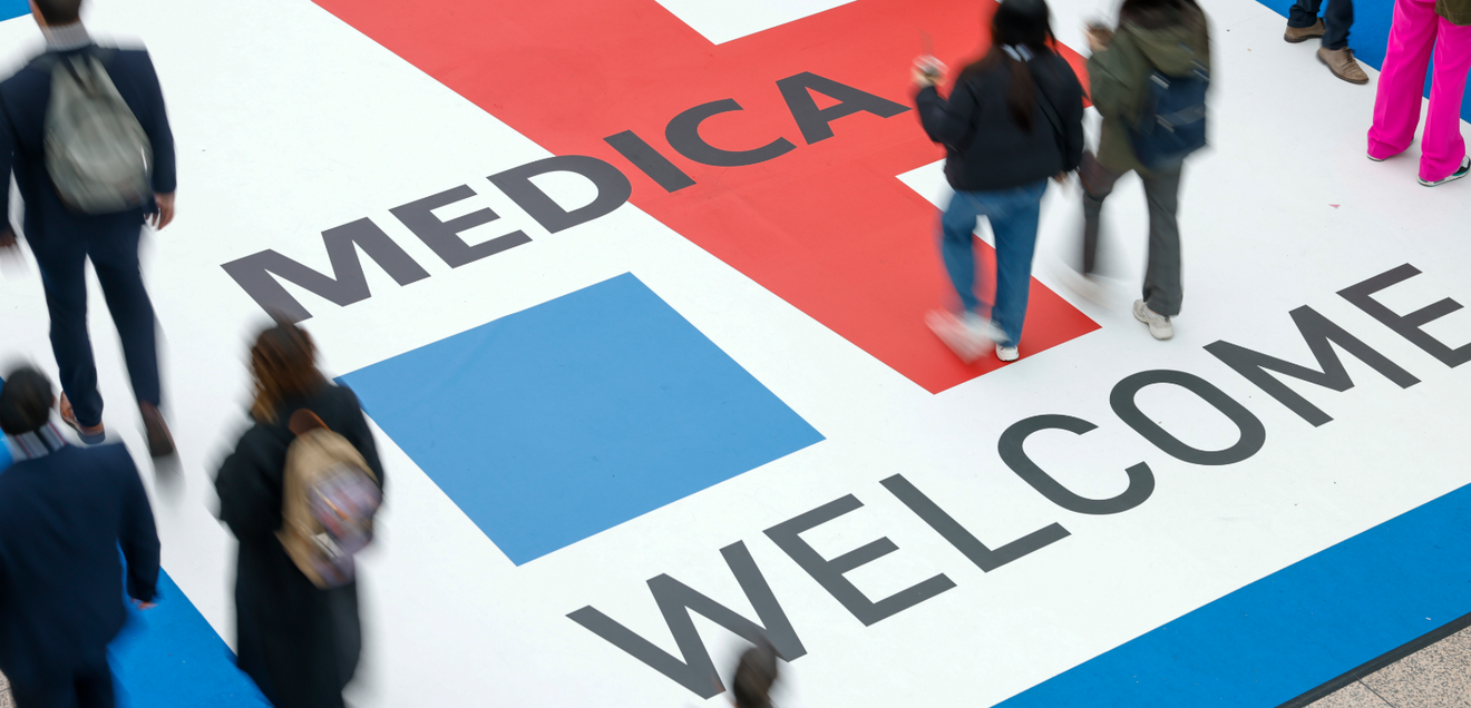 Die Messen Medica 2025 und Compamed 2025 in Düsseldorf sind Treffpunkt für Fachpublikum aus allen Bereichen der internationalen Gesundheitswirtschaft und Medizintechnikindustrie. Die Medica 2025 und Compamed 2025 in Düsseldorf sind Treffpunkt für Fachpublikum aus allen Bereichen der internationalen Gesundheitswirtschaft und Medizintechnikindustrie.