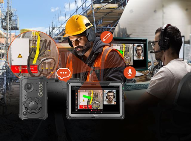 Neue Getac Assist Lösung bietet Echtzeit-Support für anspruchsvolle Außeneinsätze