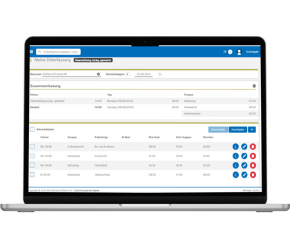 MCS Rental Software stellt neue Lösung zur Zeiterfassung vor
