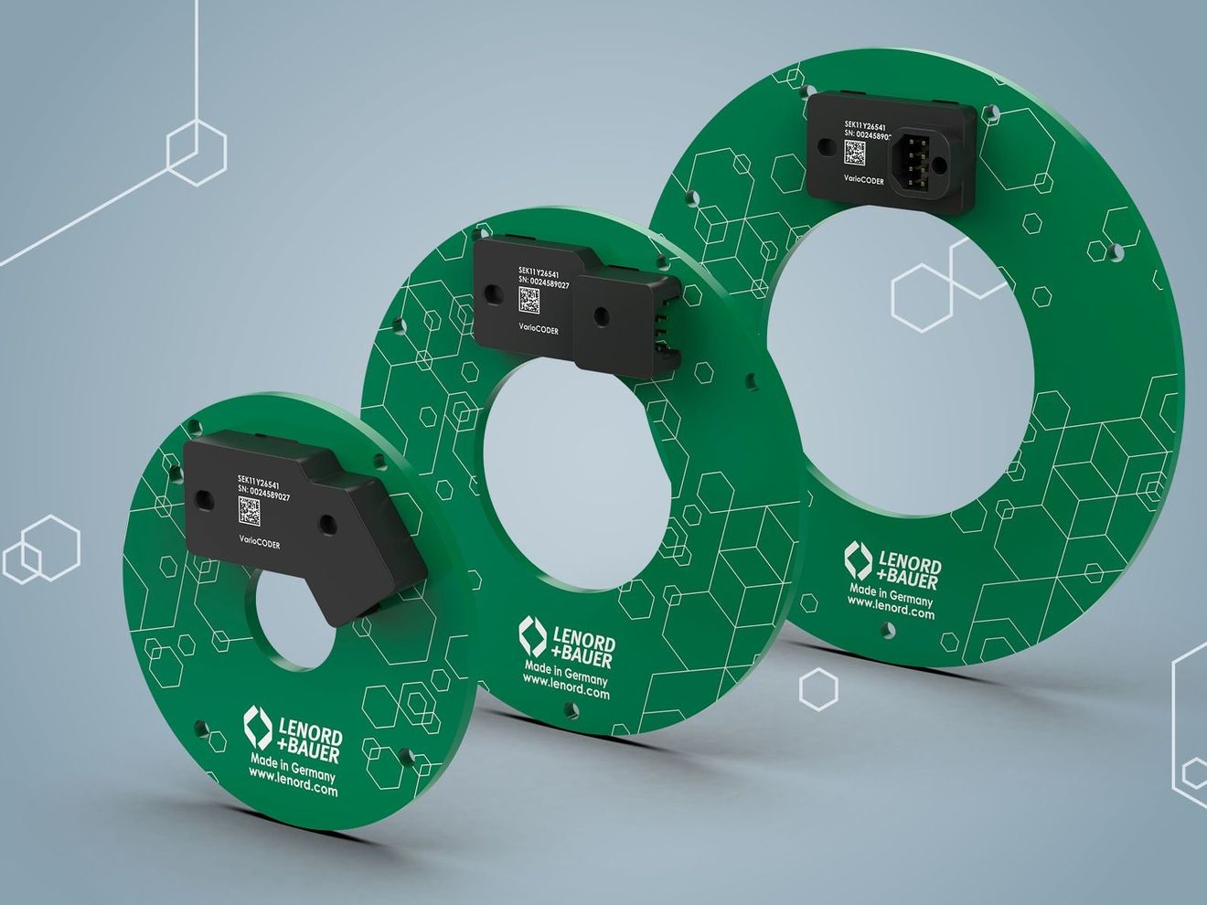 Lenord+Bauer: Space-saving rotor position encoder for confined installation situations Lenord+Bauer: Space-saving rotor position encoder for confined installation situations
