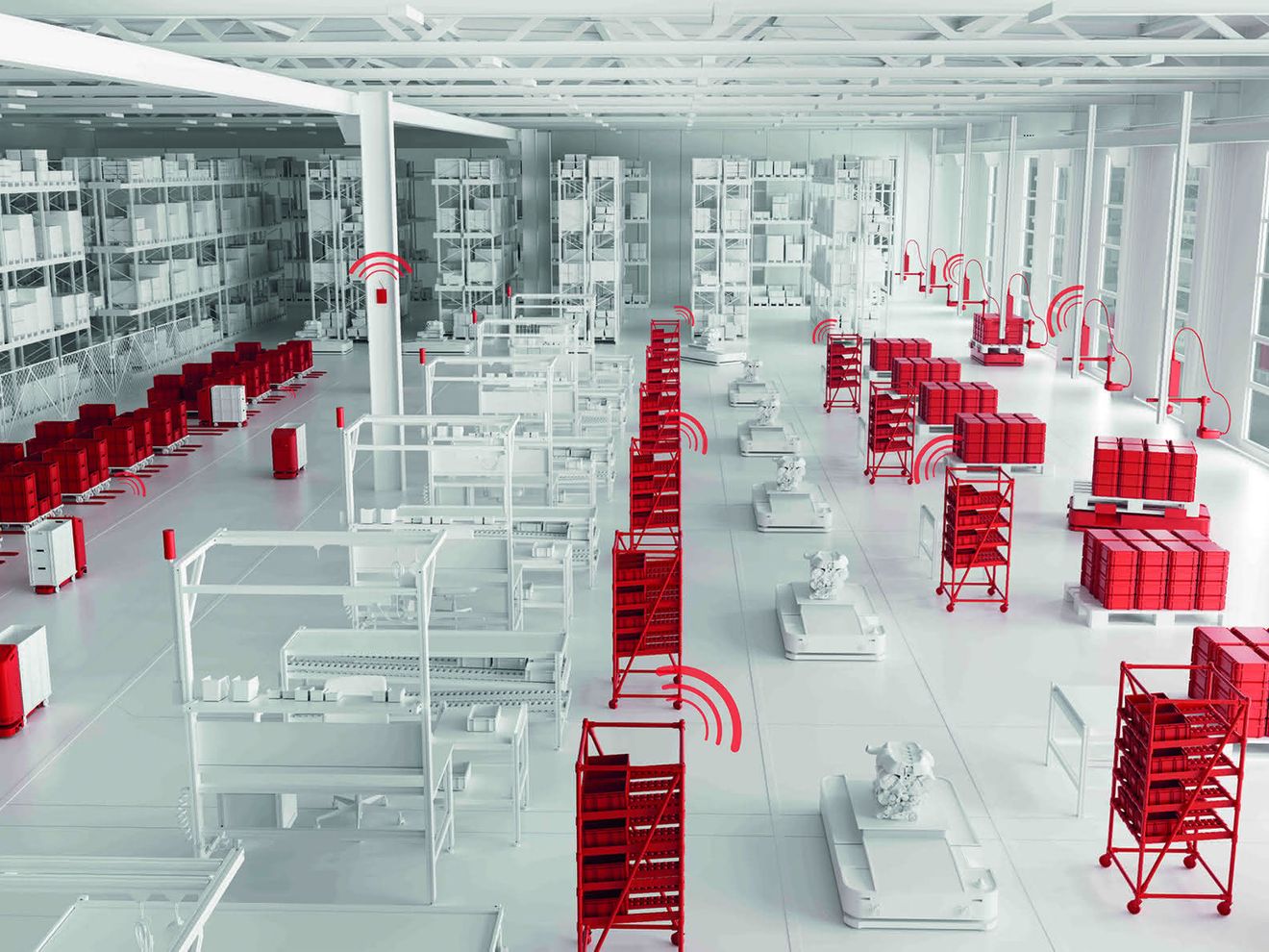 Steute auf der Logimat 2026: Funknetzwerk mit verbesserter Konnektivität