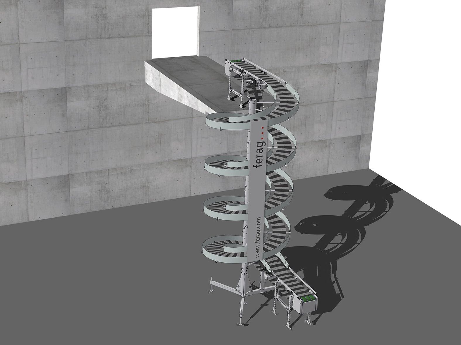 Nominiert als Produkt des Jahres 2025: Ferag: Spiralförderer ferag.spiral