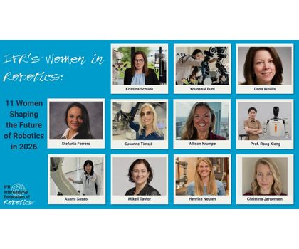 "Women in Robotics 2026": IFR presents Award Winners