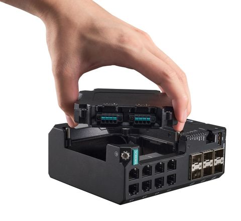 Die IEC-62443-4-2-zertifizierten Managed Switches der Serien ‚EDS-4000/G4000‘ von Moxa unterstützen den Aufbau kompletter Gigabit-Netzwerkarchitekturen sowie deren Zertifizierung nach IEC 62443-3-3 auf Security Level 2.