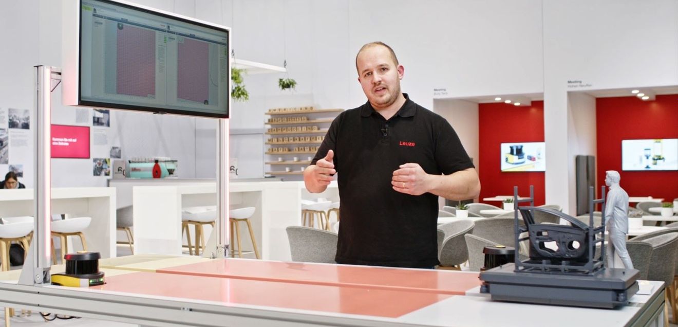 Leuze at the Logimat 2024: Material flow, but with safety! Leuze at the Logimat 2024: Material flow, but with safety!