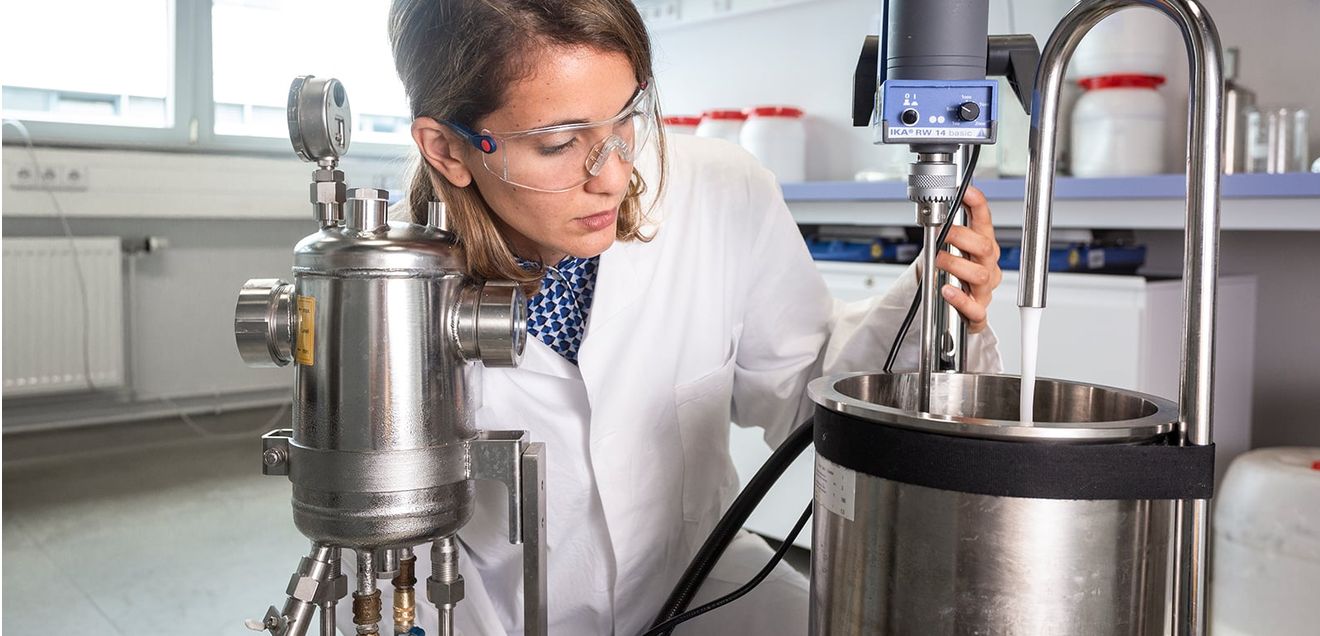 Herstellung von PCM-Emulsionen im Labor Herstellung von PCM-Emulsionen im Labor