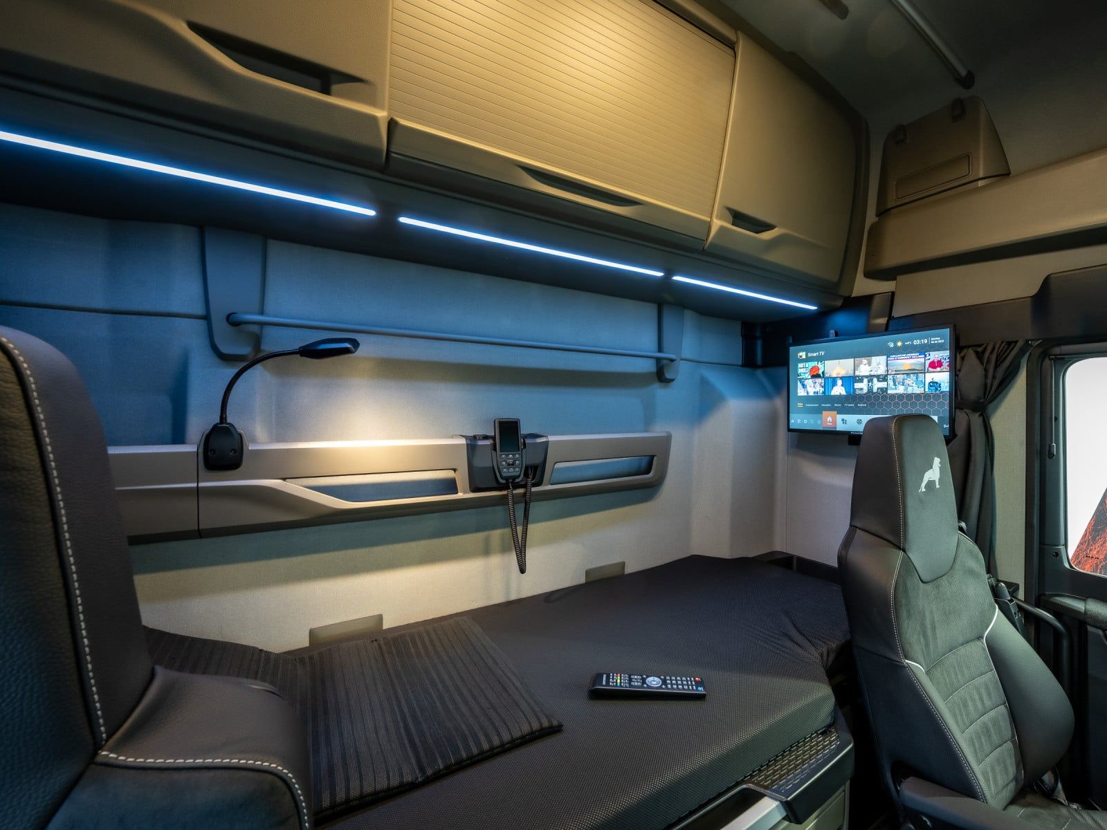 Neue MAN TGX Truckers‘ Edition: Bei der Ausstattung standen die Bedürfnisse der Fahrerinnen und Fahrer klar im Mittelpunkt.