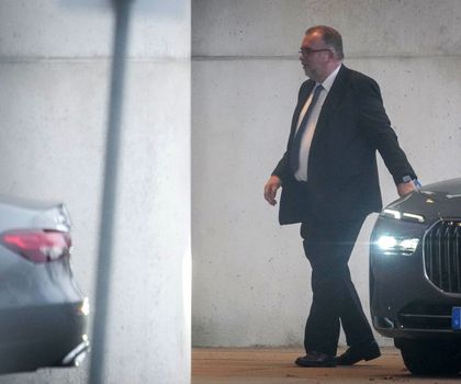 Siegfried Russwurm, Präsident des Bundesverbandes der Deutschen Industrie (BDI), kommt zum Industriegipfel im Bundeskanzleramt. Siegfried Russwurm, Präsident des Bundesverbandes der Deutschen Industrie (BDI), kommt zum Industriegipfel im Bundeskanzleramt.