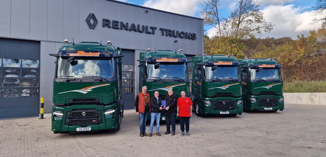 Renault Trucks, Siebel und Dietrich Trucks: Partnerschaft für effiziente Nutzfahrzeuge