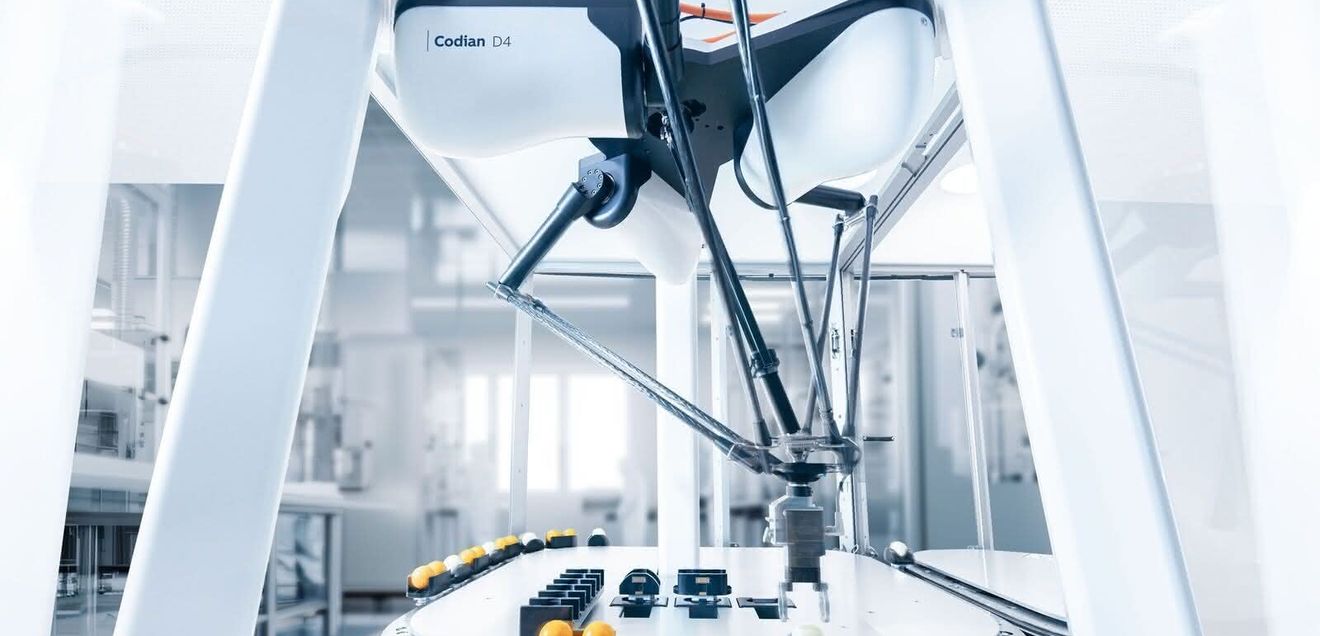 Mechanical handling: Plug-and-play scara robot