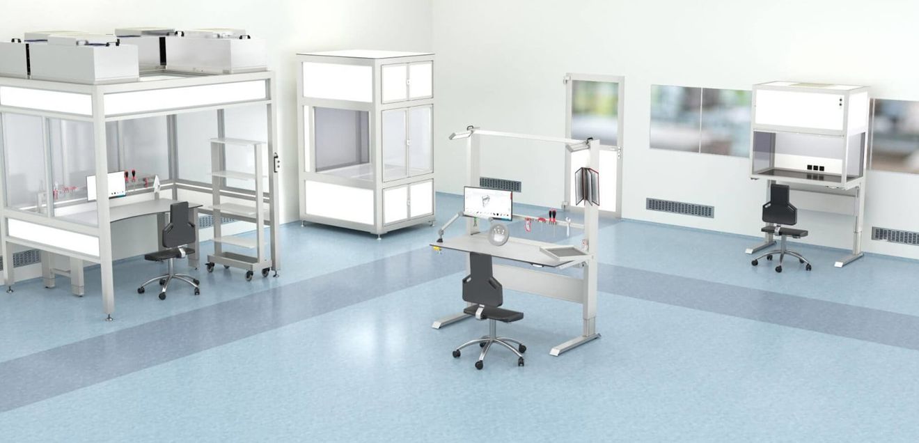 Flexible Reinraumproduktion mit item