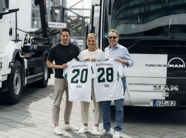 Borussia Mönchengladbach und MAN Truck & Bus verlängern Zusammenarbeit bis 2028