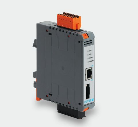 Bild 3: Der IoT-fähige ‚AirTemp-Controller‘ erfasst reale und zeichnet Betriebsdaten auf und ermöglicht die gezielte Ansteuerung von Lüftern und Kühlgeräten. Bild 3: Der IoT-fähige ‚AirTemp-Controller‘ erfasst reale und zeichnet Betriebsdaten auf und ermöglicht die gezielte Ansteuerung von Lüftern und Kühlgeräten.