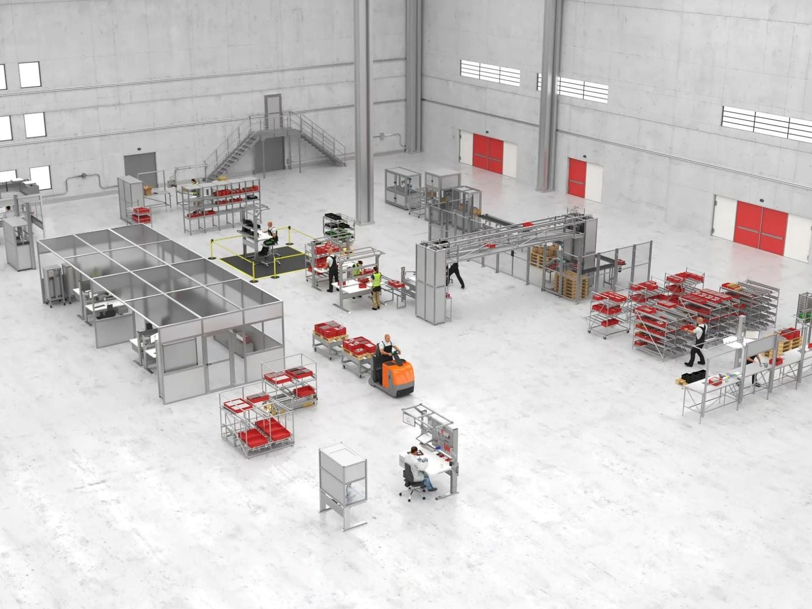 Entering the new world of production: Virtual factory with all product areas
