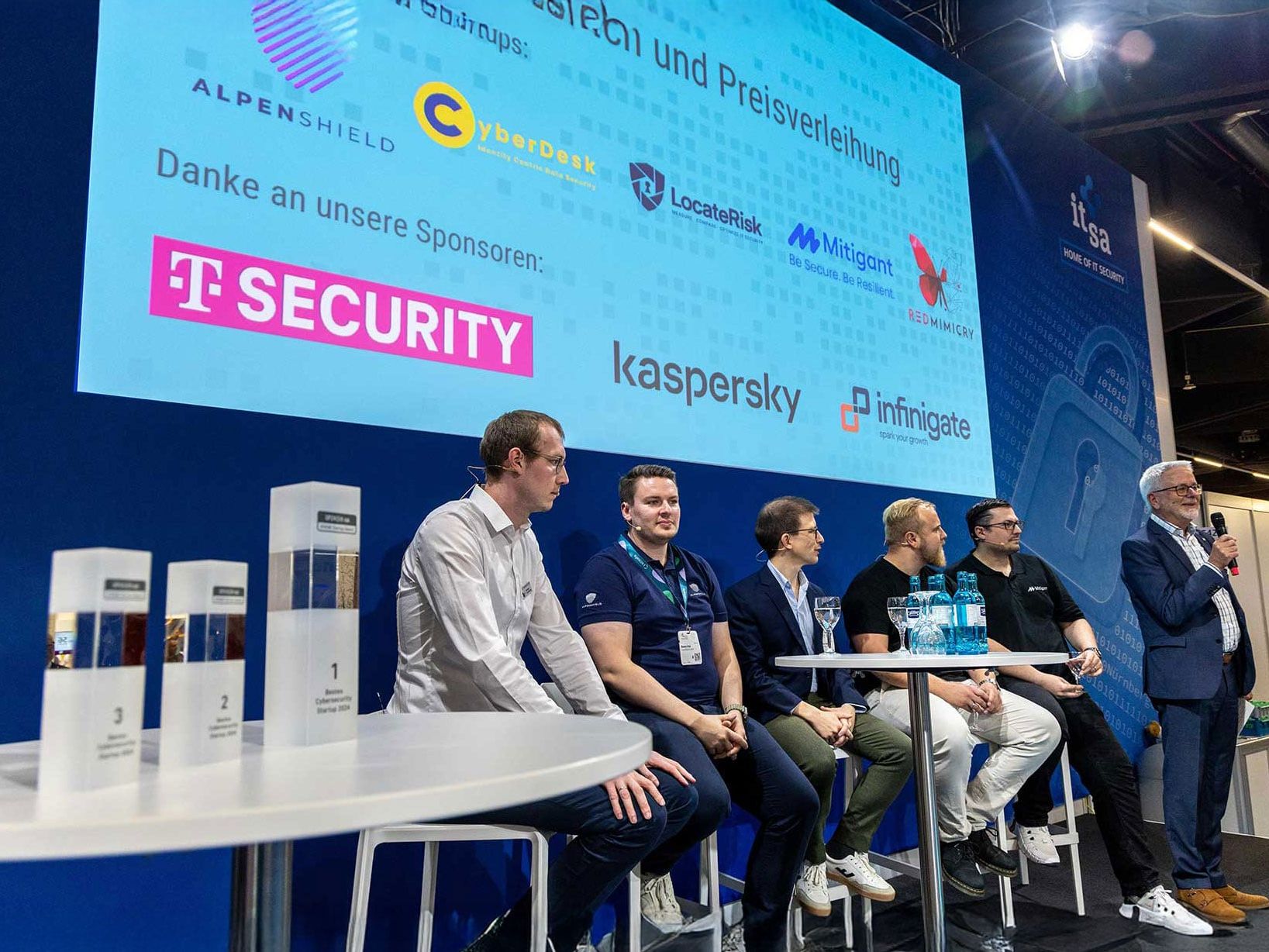 it-sa 2025: Fünf Start-ups, ein Pitch, Sicherheit für alle