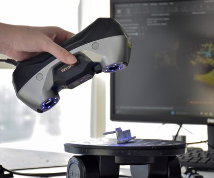 3D-Scanning-Service: Industriebauteile auf Abruf digitalisiert