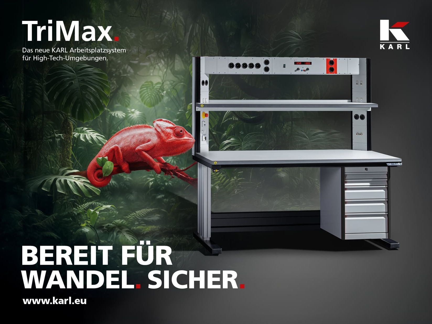 Anzeige: Ergonomie trifft Verantwortung: TriMax als Schutzschild für Hightech-Arbeitswelten Anzeige: Ergonomie trifft Verantwortung: TriMax als Schutzschild für Hightech-Arbeitswelten