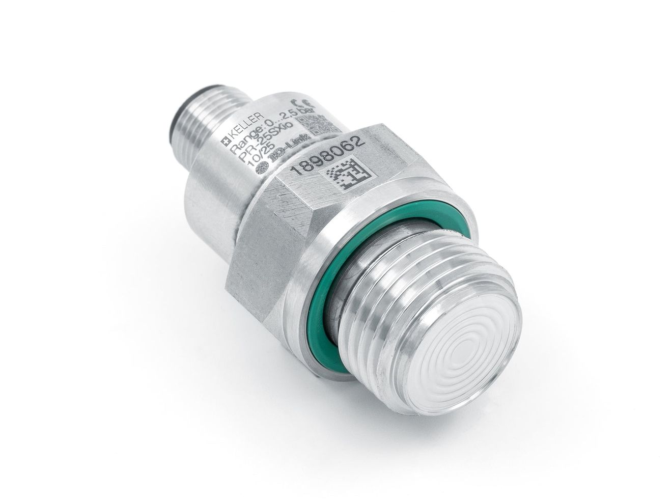 Pressure transmitter: Highly accurate with IO-Link interface Pressure transmitter: Highly accurate with IO-Link interface