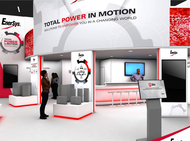EnerSys-Messestand