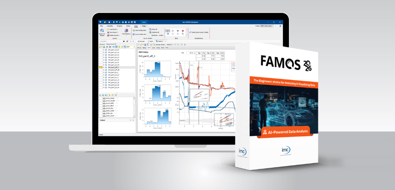 imc Test & Measurement / HighQSoft: ASAM ODS direkt in Famos nutzbar