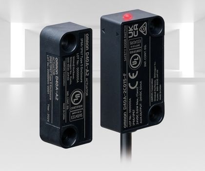 Omron: Non-contact safety door switch Omron: Non-contact safety door switch