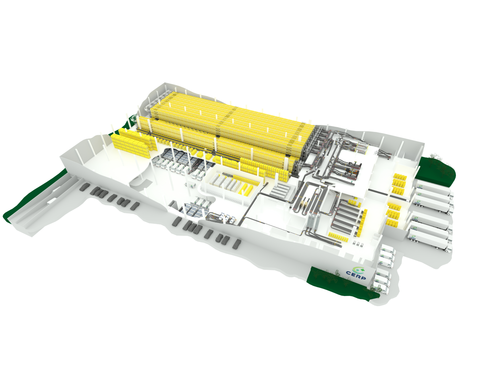 SSI Schaefer implements highly automated warehouse for CERP in France CERP and SSI Schaefer continue their cooperation with a highly automated logistics center in Wissous, France.