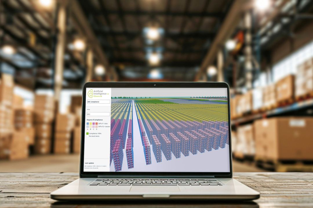 Nominiert als Produkt des Jahres 2025: PSI Software Logistics: PSIwms AI