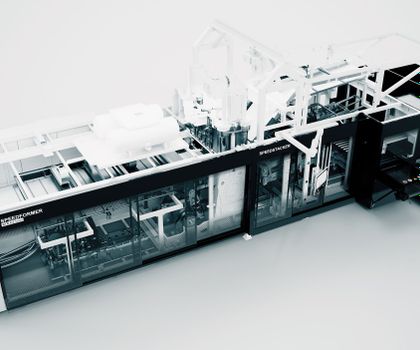 Höherer Ausstoß bei gleicher Stellfläche: Neue Kiefel-Becherformanlage produziert mehr und spart Energie Höherer Ausstoß bei gleicher Stellfläche: Neue Kiefel-Becherformanlage produziert mehr und spart Energie