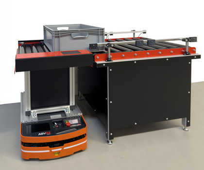 RK Rose+Krieger auf der Logimat: Verkettete Montagelinien mit AMRs RK Rose+Krieger auf der Logimat: Verkettete Montagelinien mit AMRs
