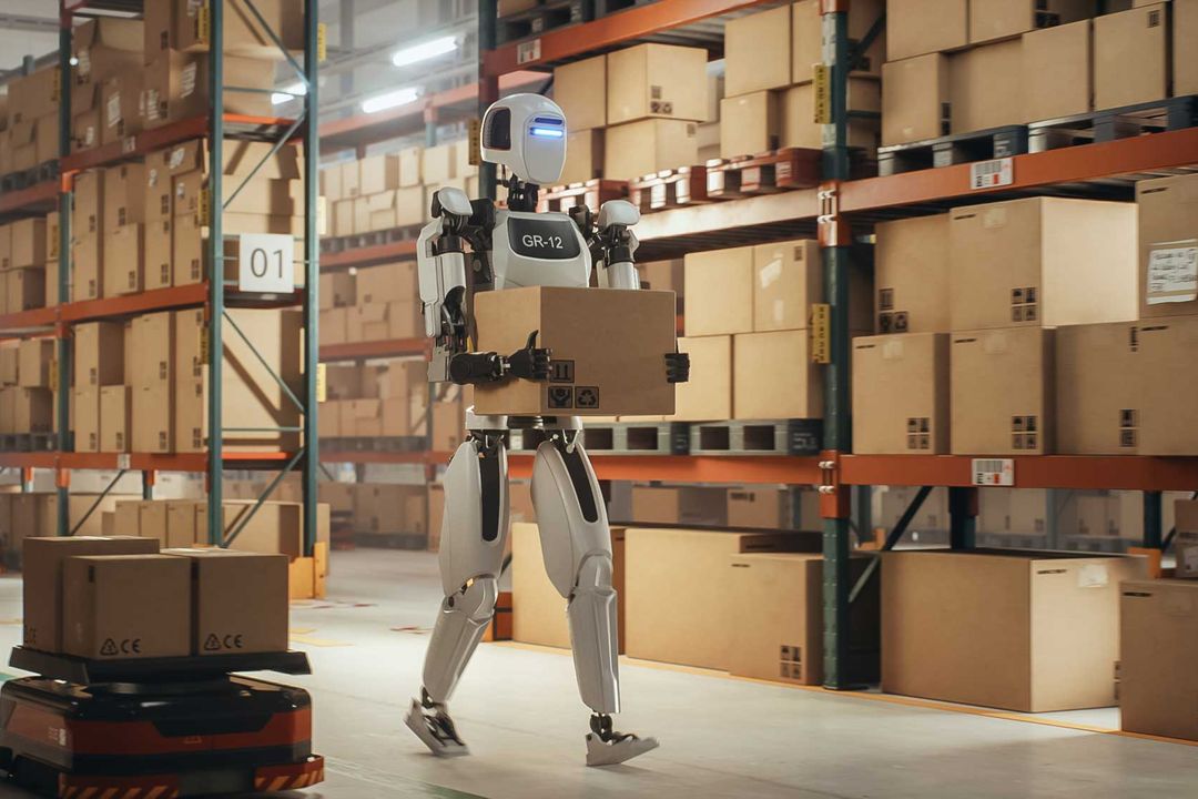 Agentic AI bis zum Jahr 2030: Humanoide Roboter in der Logistik