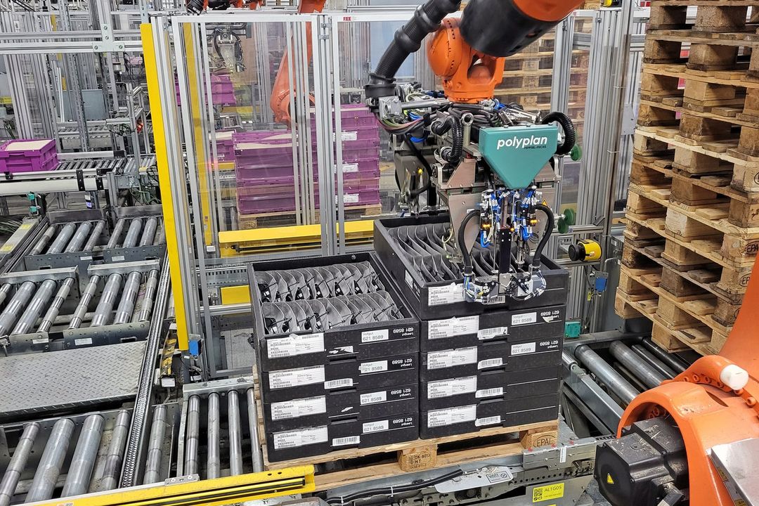 Polyplan auf der Logimat 2026: Palettierroboter erstmals mit vollem Funktionsumfang Polyplan auf der Logimat 2026: Palettierroboter erstmals mit vollem Funktionsumfang