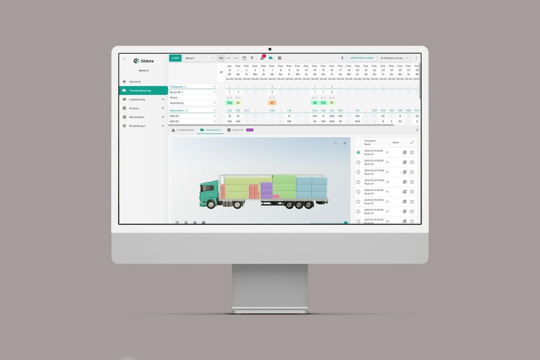S2data auf der Logimat 2026: Künstliche Intelligenz automatisiert die Transportplanung S2data auf der Logimat 2026: Künstliche Intelligenz automatisiert die Transportplanung